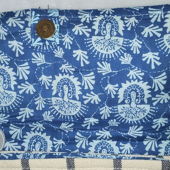NWT The Royal Standard Cotton Morelia Clutch - Picture 9 of 12